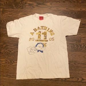 Bape tee shirt
